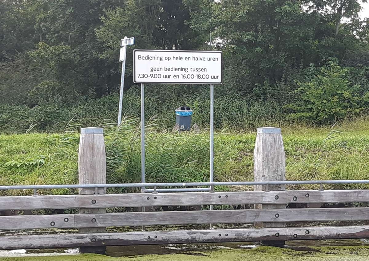 Driebondsbrug - Brücke bei Groningen (East)