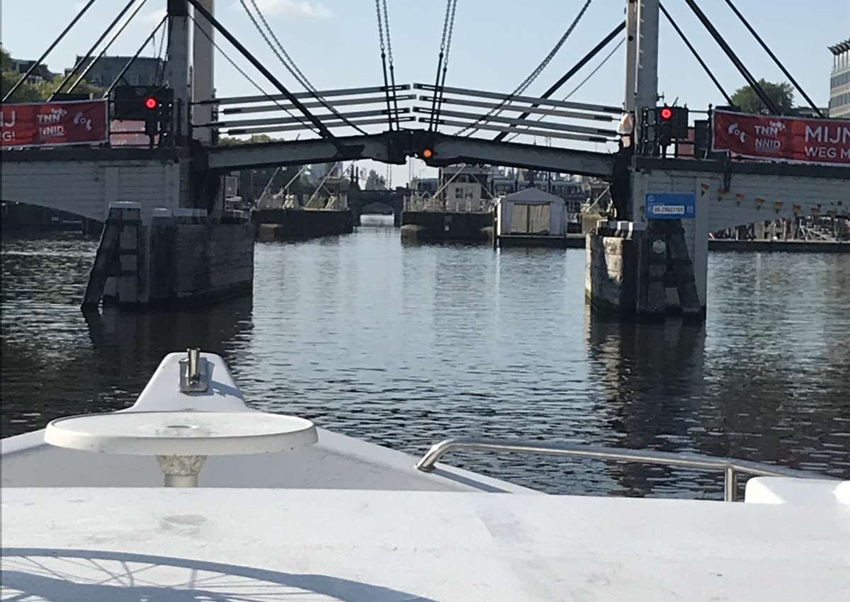 Magere Brug - Bridge près de Amsterdam