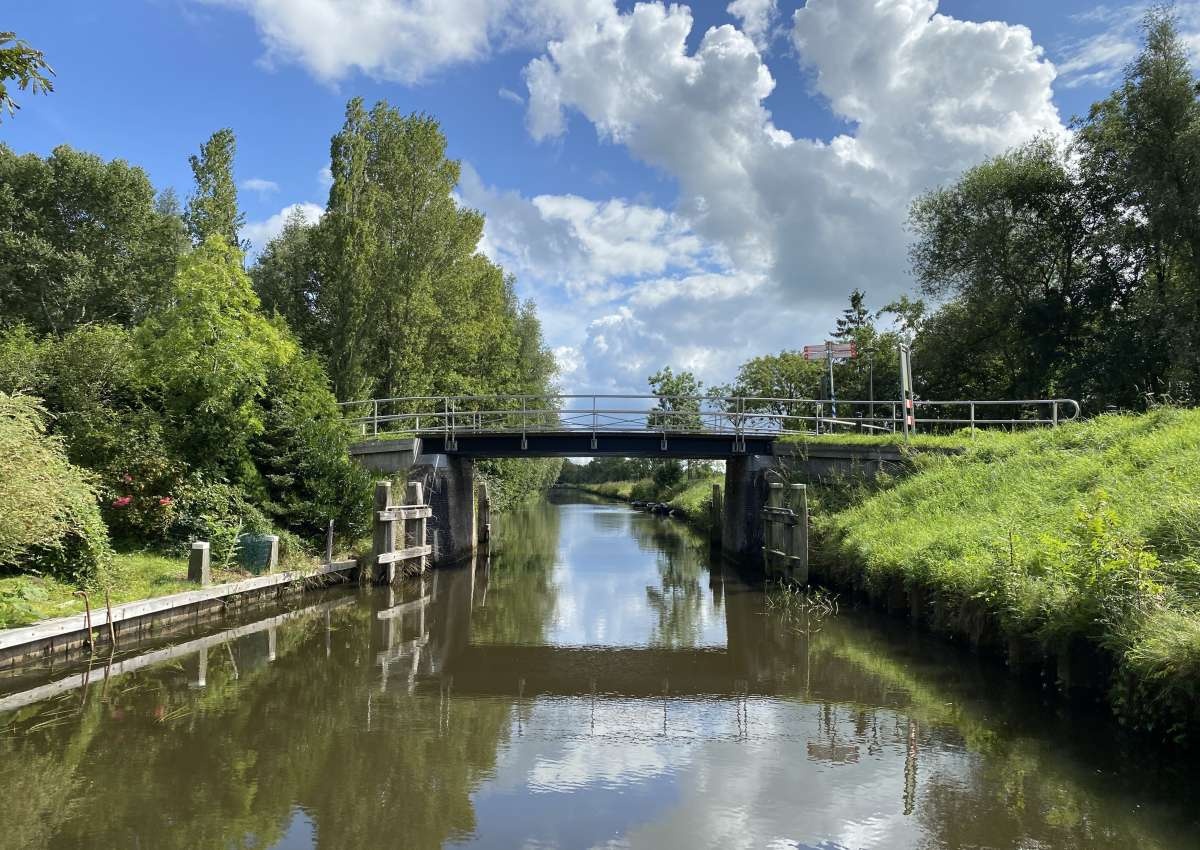 Kalkhuisbrug - Brücke bei Noardeast-Fryslân (Westergeest)