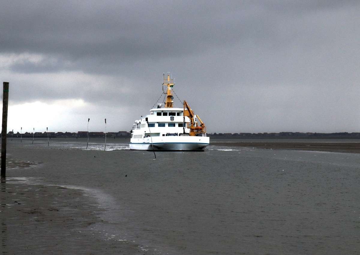 Baltrum - Jachthaven in de buurt van Baltrum