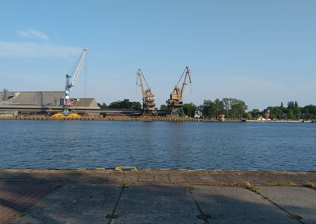 Swinemünde - Jachthaven in de buurt van Świnoujście (Dzielnica Nadmorska)