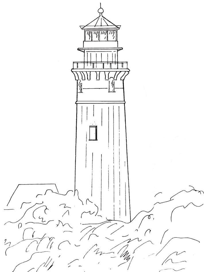 Greifswalder Oie - Leuchtturm bei Kröslin