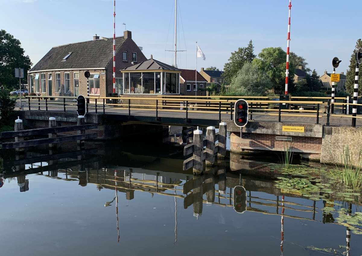 Noorderbrug (Noarderbrege), Workum - Brücke bei Súdwest-Fryslân (Workum)