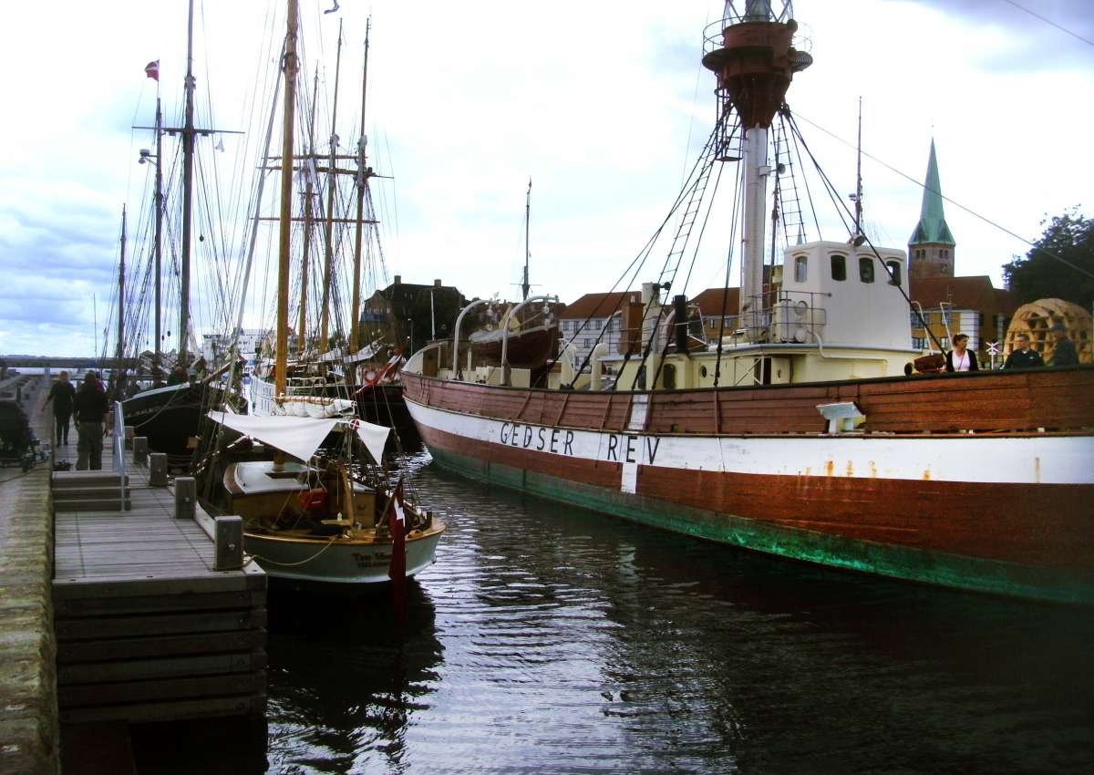 Helsingør - Hafen bei Elsinore