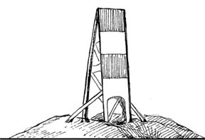 Skarpenbock - Leuchtturm bei Hönö