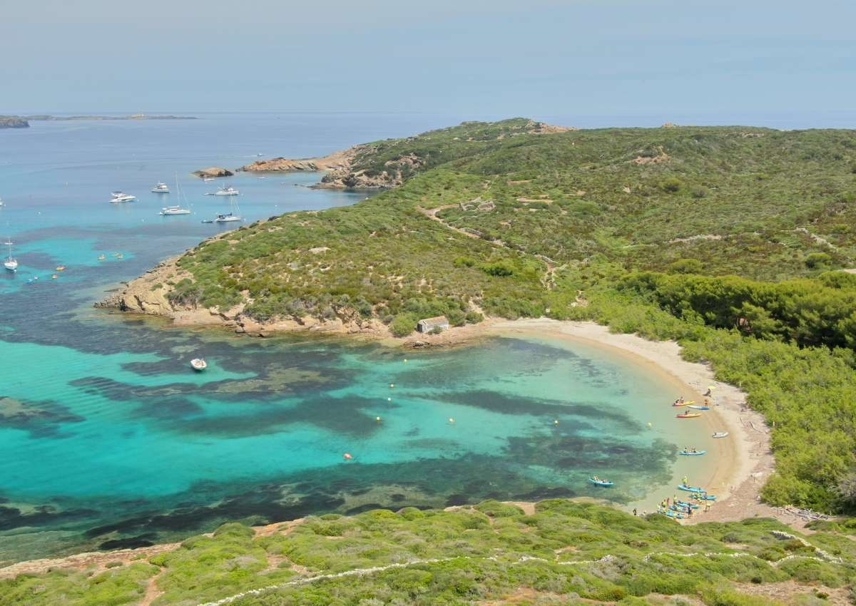 Menorca - Isla Colom, Anchor - Ankerplatz bei Maó
