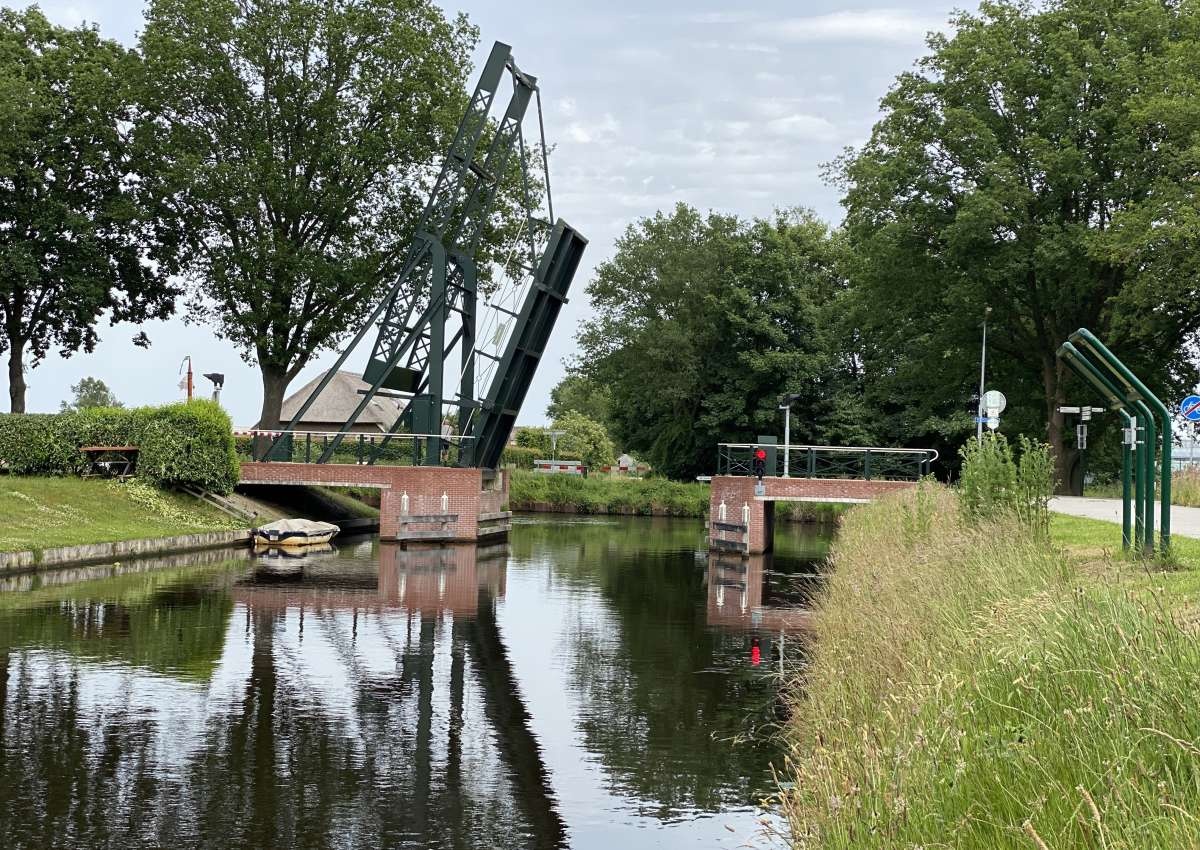 De Trambrug - Brücke bei Emmen (Klazienaveen-Noord)