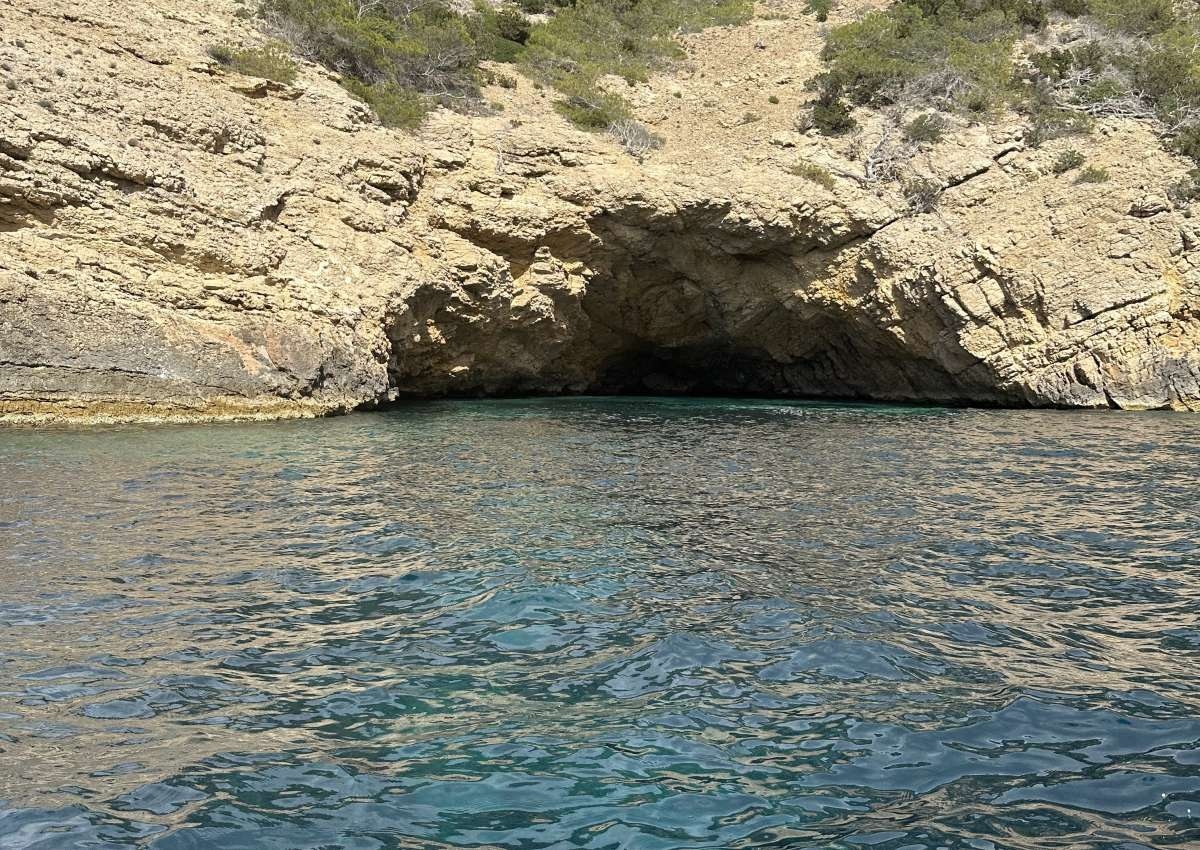 Ibiza - Cala Moli, Anchor - Ankerplatz