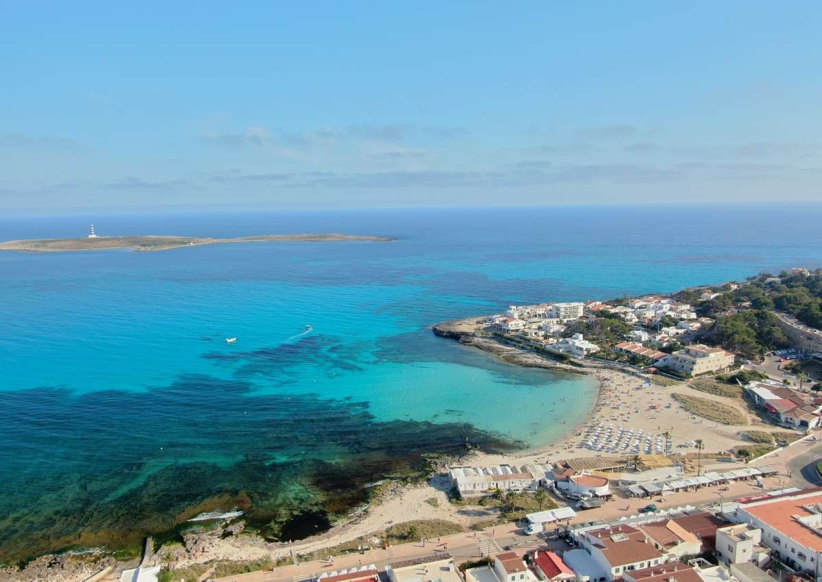 Menorca, Ostküste - Pt. Prima, Anchor - Ankerplatz bei Sant Lluís (Punta Prima)