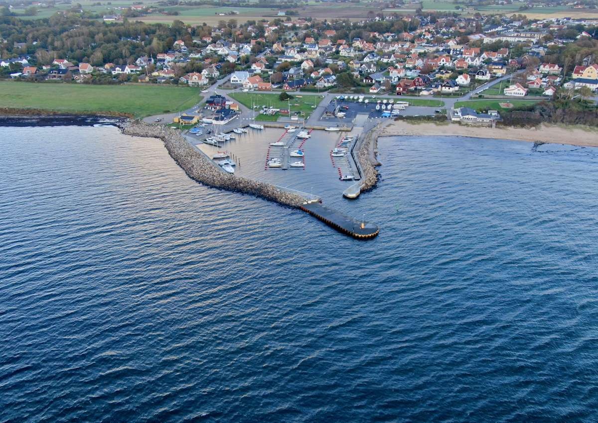 Vejbystrand - Hafen bei Ängelholms kommun