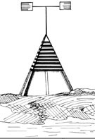 Torrbeskär - Leuchtturm bei Källö-Knippla
