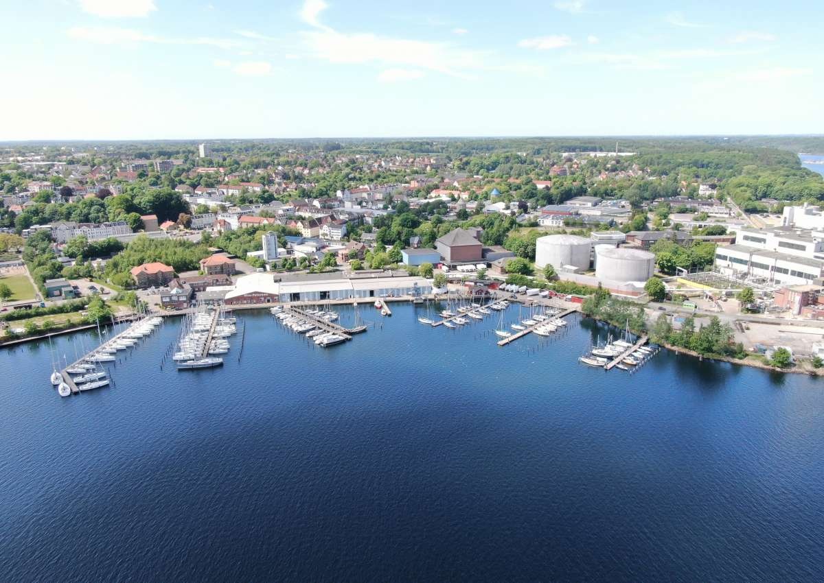 Flensburg - Wassersportverein Galwik - Hafen bei Flensburg (Ostseebad)