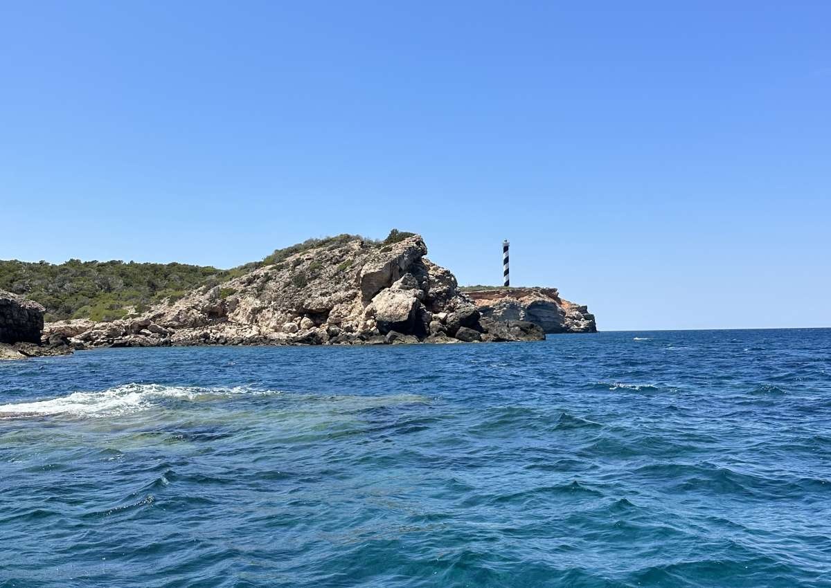 Ibiza  - Punta Moscarter - Leuchtturm bei Portinatx
