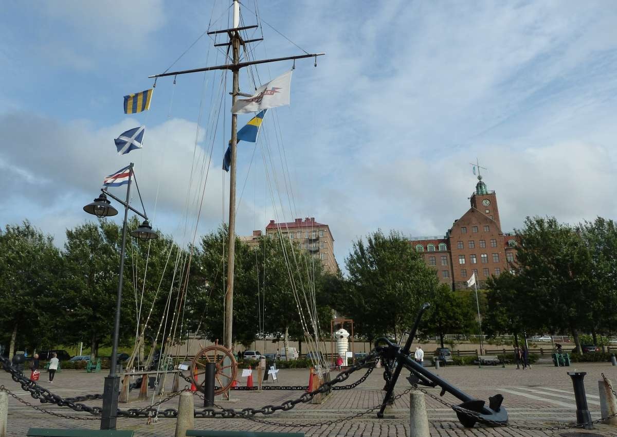 Lilla Bommen - Hafen bei Gothenburg (Gullbergsvass)