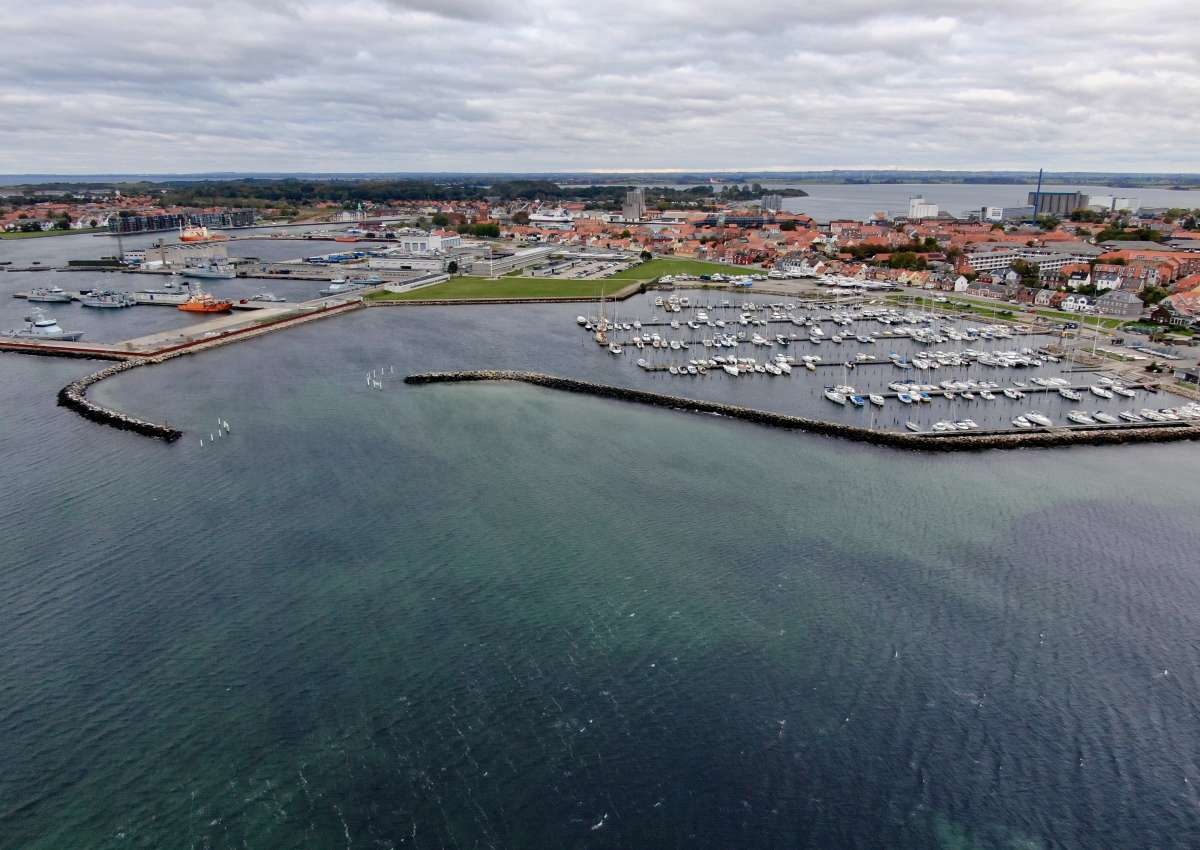 Korsør - Yachthafen - Hafen bei Korsør