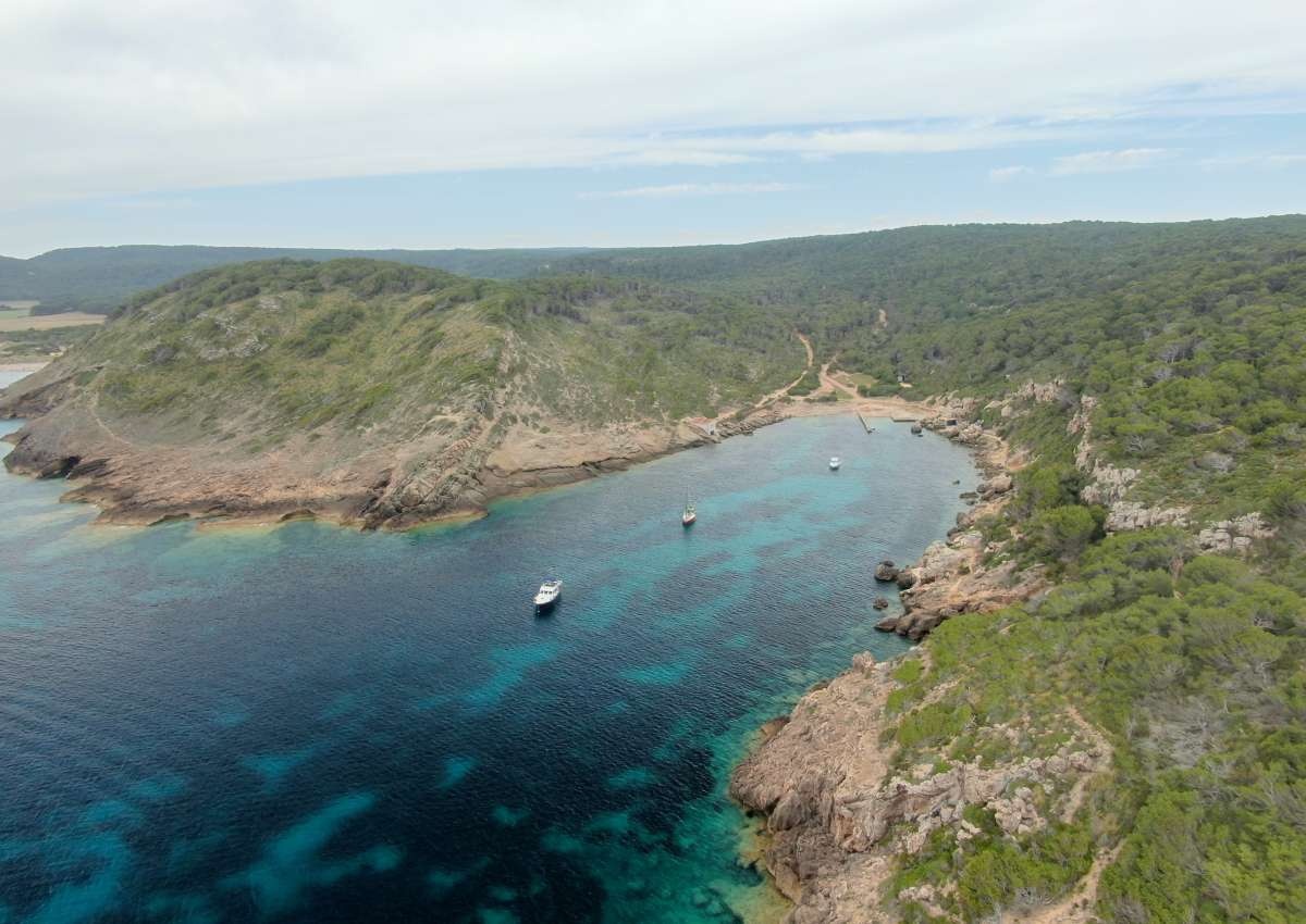 Menorca - Cala Fontanellas, Anchor - Anchor near Ciutadella (Coll de Cala Morell)