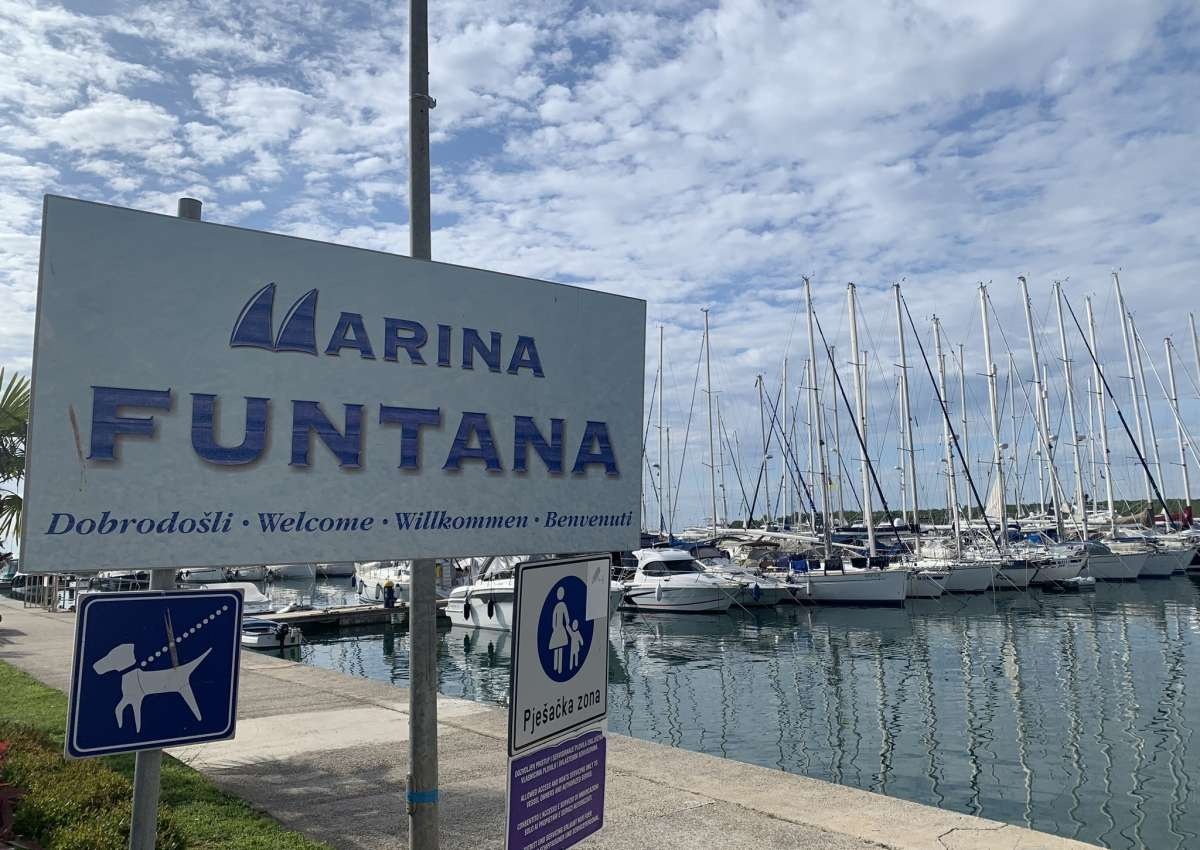 Marina Funtana - Hafen bei Funtana
