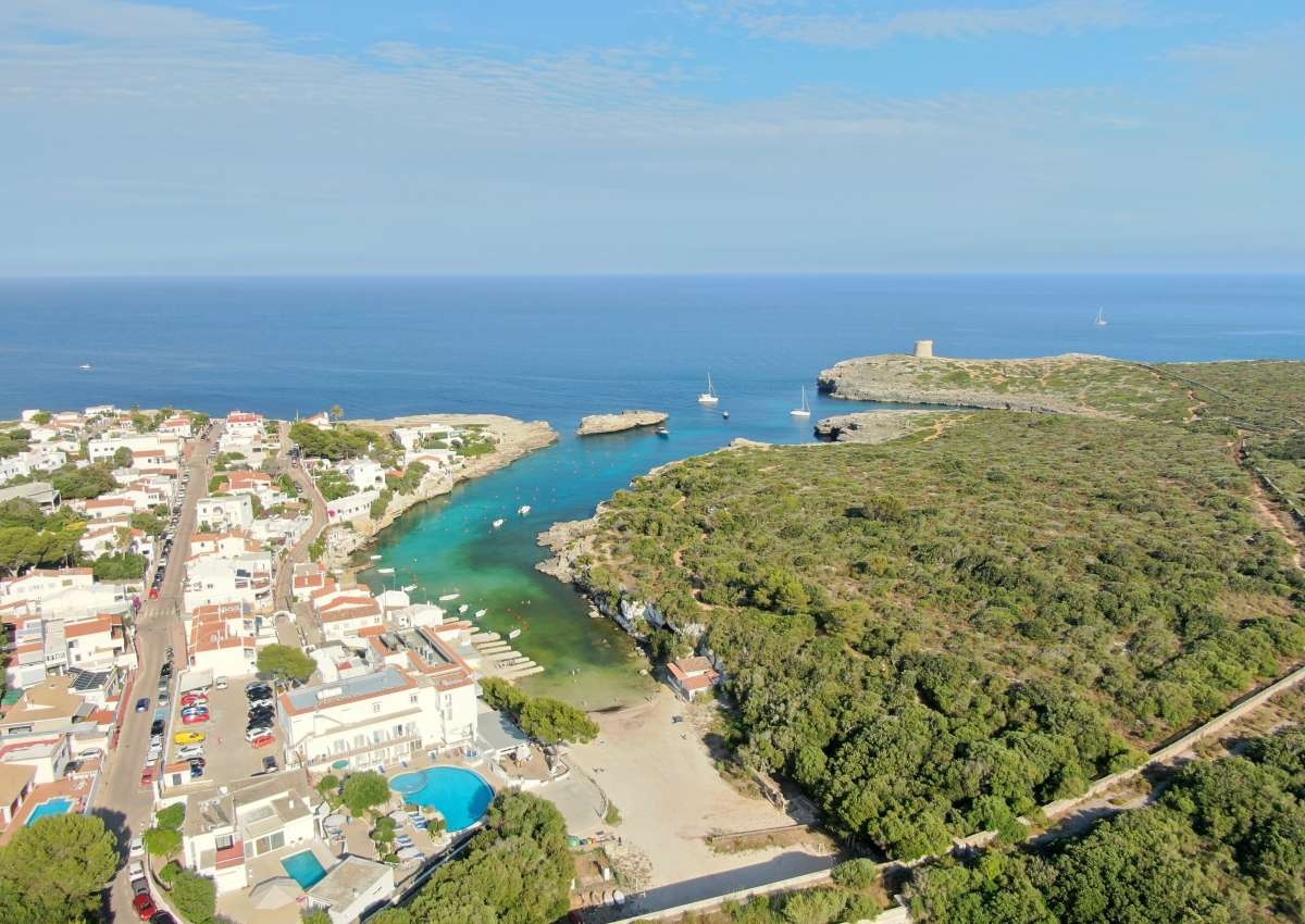 Menorca, Ostküste - Cala Alcaufar - Anchor near Alcaufar
