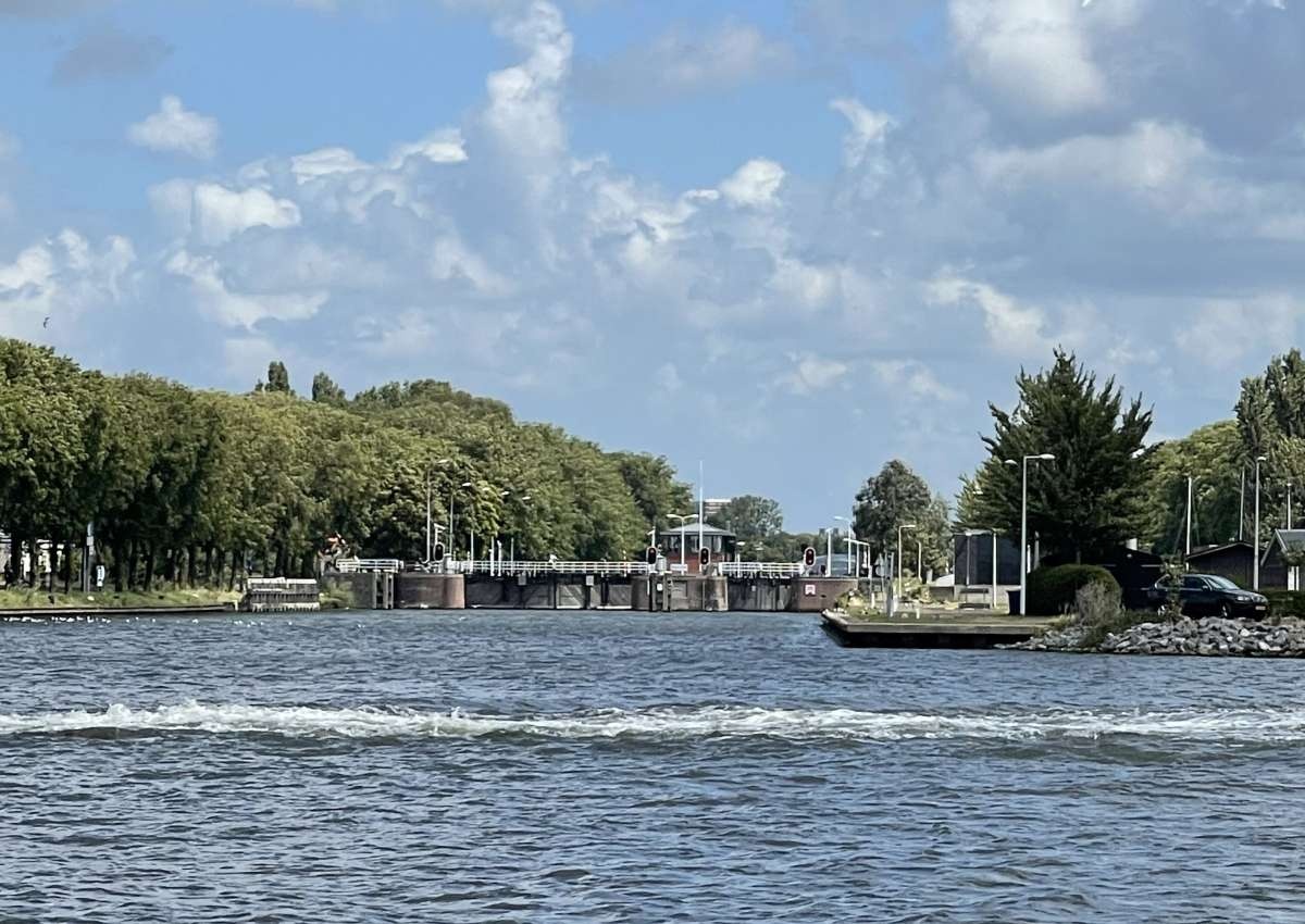 Willem I-sluis - Lockgate près de Amsterdam