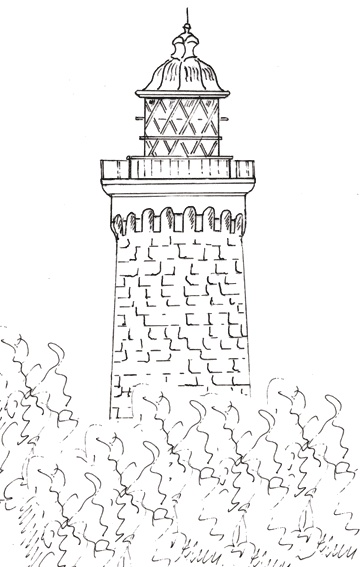 Skjoldnaes - Leuchtturm bei Haven