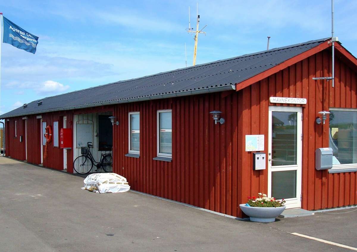 Omø - Marina près de Kirkehavn