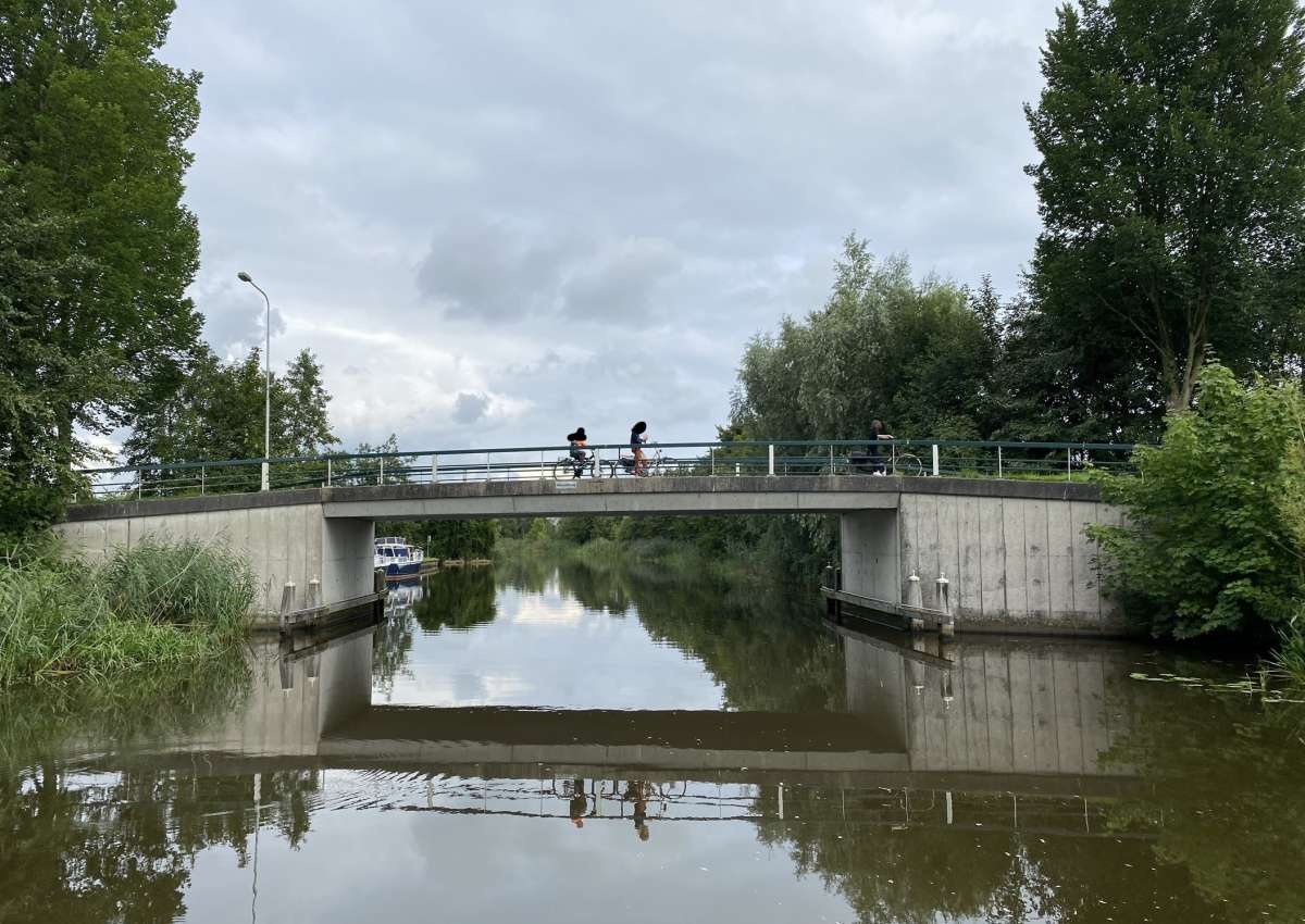 Hessebrug - Brücke bei Noardeast-Fryslân (Kollum)
