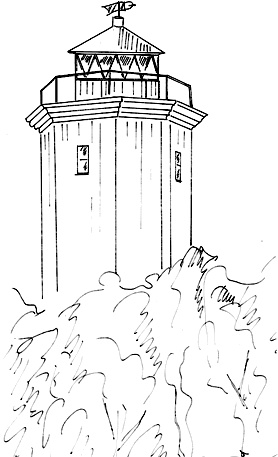 Westermarkelsdorf - Leuchtturm bei Fehmarn