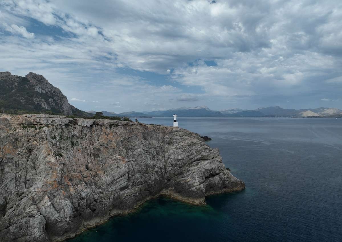 Mallorca - Punta Sabatè, Lt - Leuchtturm bei Alcúdia