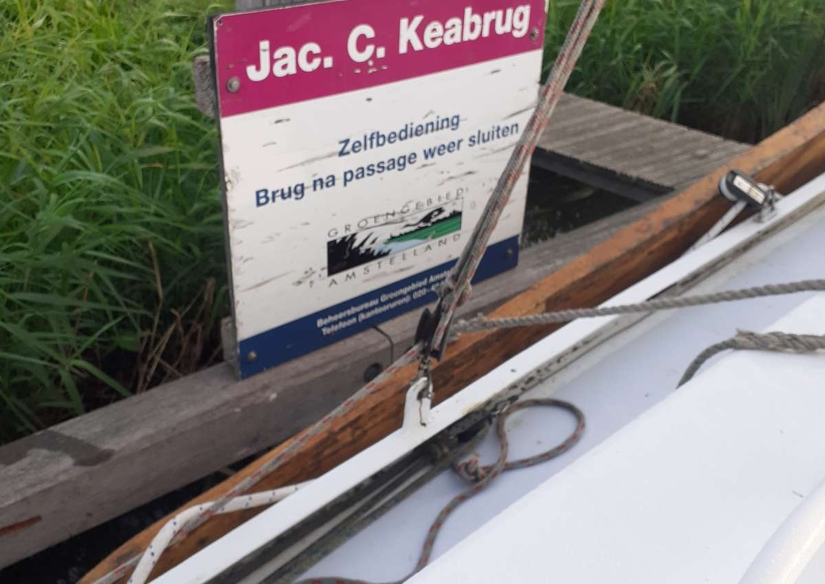 Jac.C. Keabrug - Brücke bei Ouder-Amstel (Ouderkerk aan de Amstel)