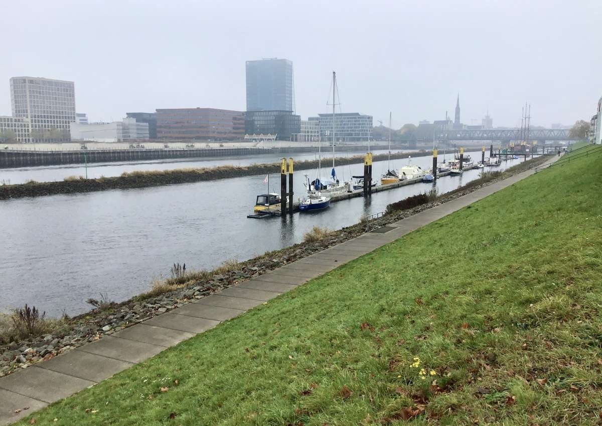 Bremen - Kleine Weser/YCHB - Jachthaven in de buurt van Bremen (Häfen)