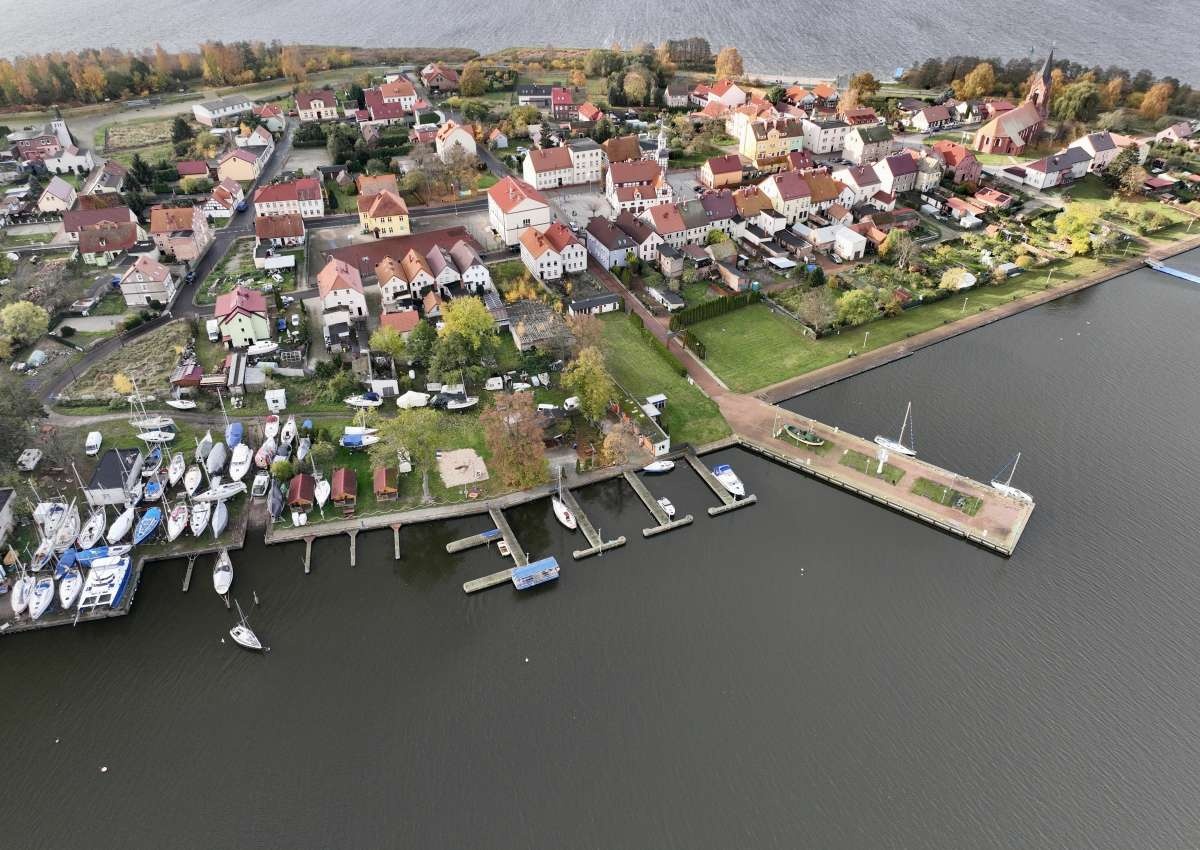 Nowe Warpno / Neuwarp - Hafen bei Nowe Warpno (Przedborze)