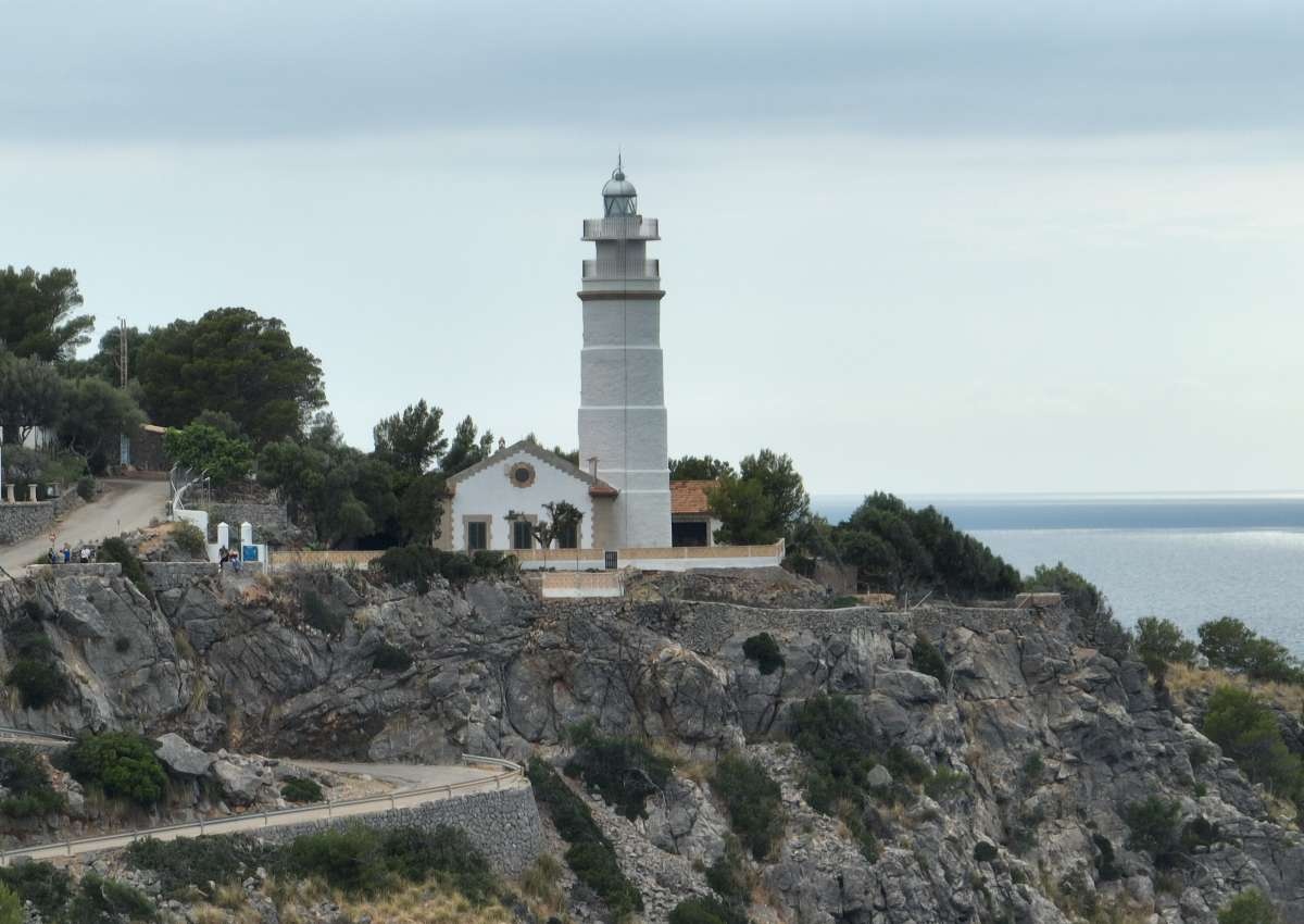 Mallorca - Cabo Gros, Lt - Leuchtturm bei Sóller