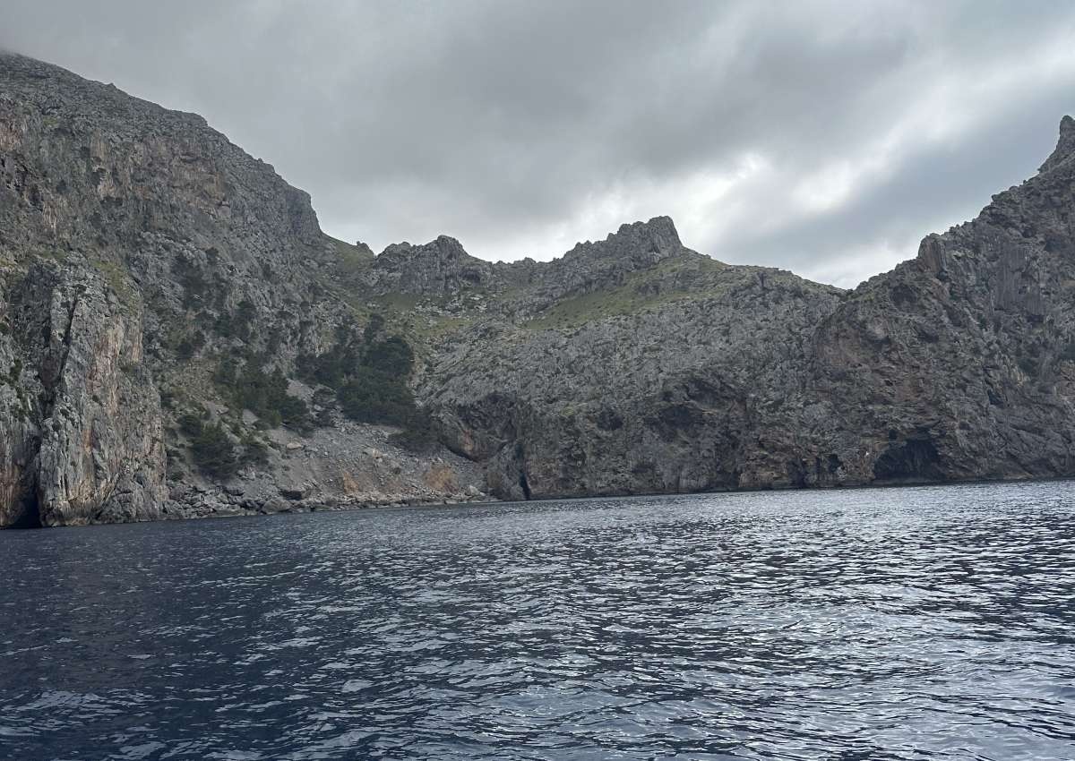 Mallorca - Cala Codolar, Anchor - Anchor near Escorca