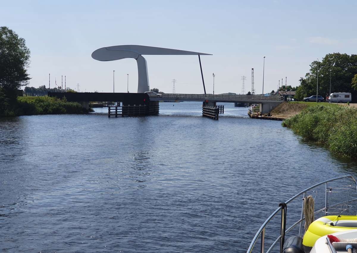 Vollenhoverbrug - Brücke bei Noordoostpolder (Marknesse)