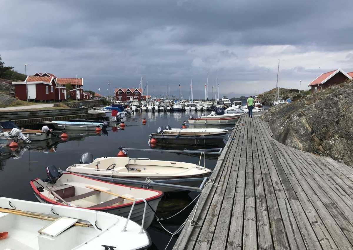 Stora Dyrön - Sydhamnen - Hafen bei Dyrön