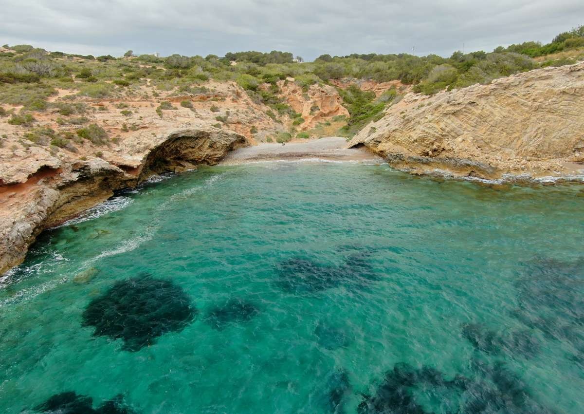 Cabo Martinet - Ibiza - Ankerplaats in de buurt van Santa Eulària des Riu