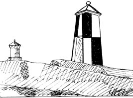 Lekskär - Leuchtturm bei Marstrand (Klockarringen)