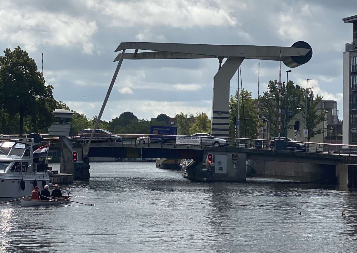 Langebrug, Haarlem - Bridge près de Haarlem