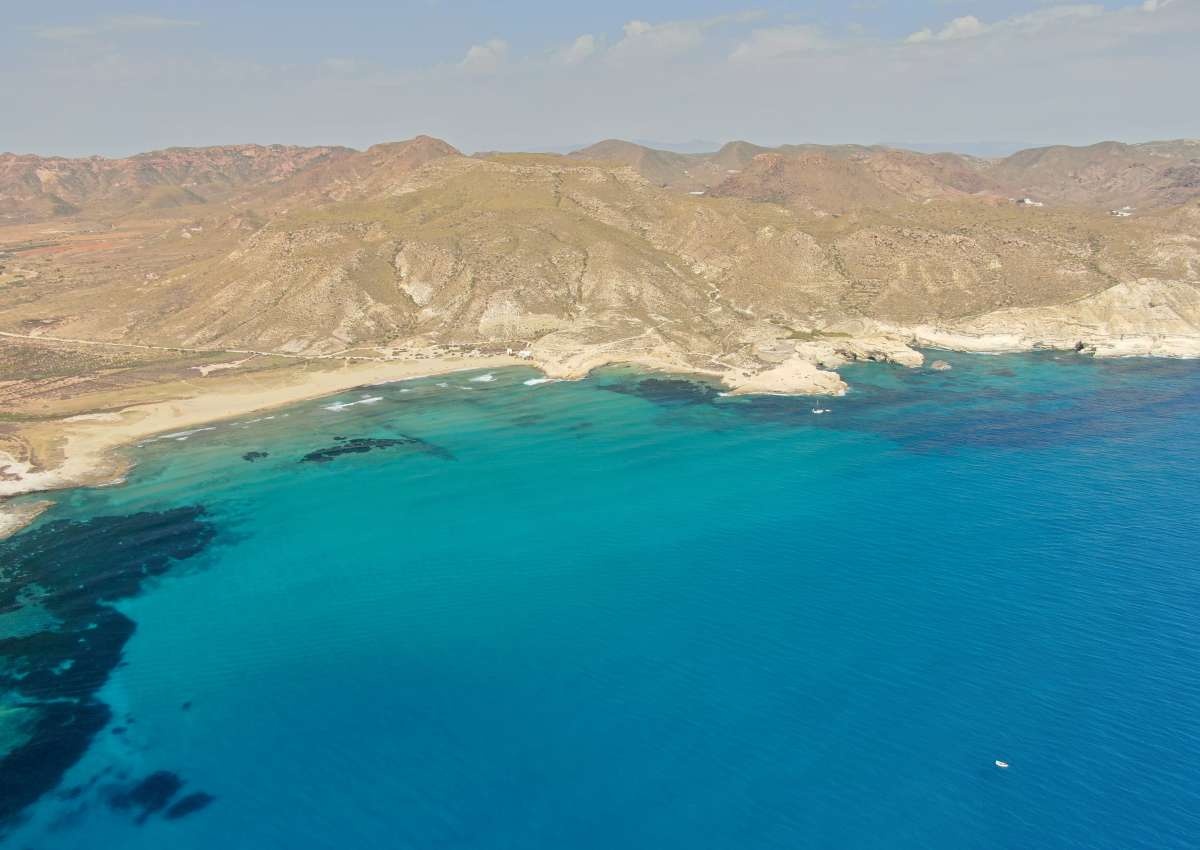 Playazo de Rodalquilar - Anchor near Níjar (Las Negras)