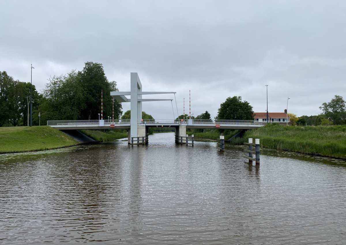 Marknesserbrug - Bridge in de buurt van Noordoostpolder (Emmeloord)