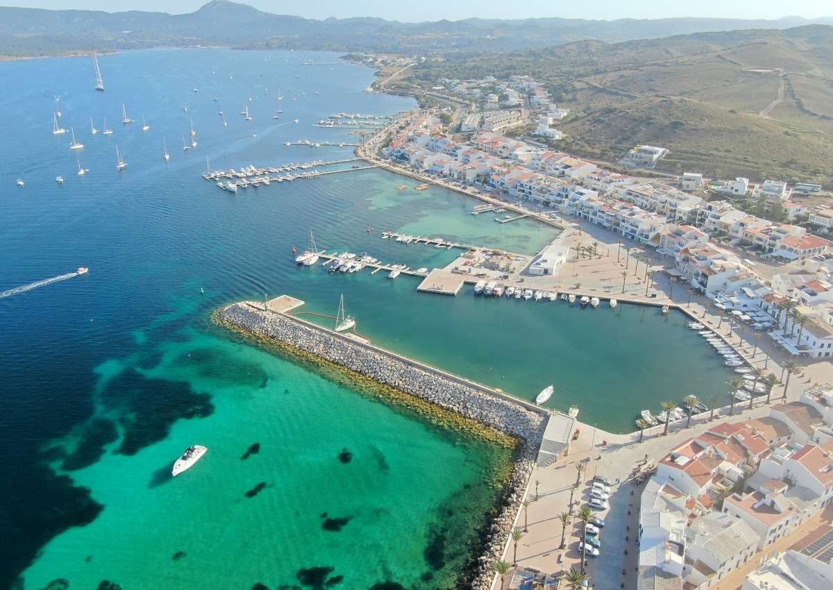 Menorca - Puerto de Fornells, Marina - Hafen bei es Mercadal (Fornells)