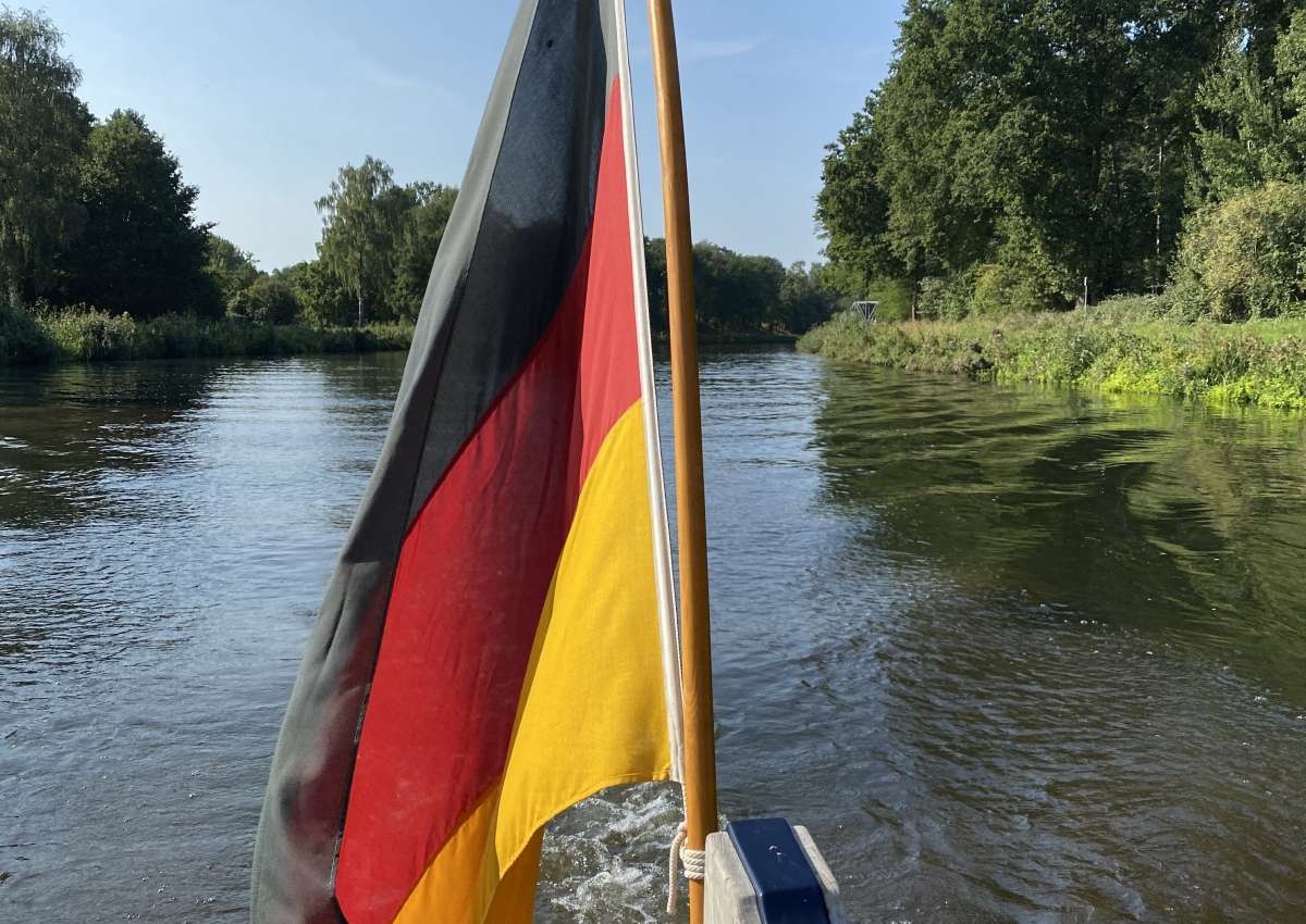 Elbe-Lübeck-Kanal - Navinfo près de Dalldorf