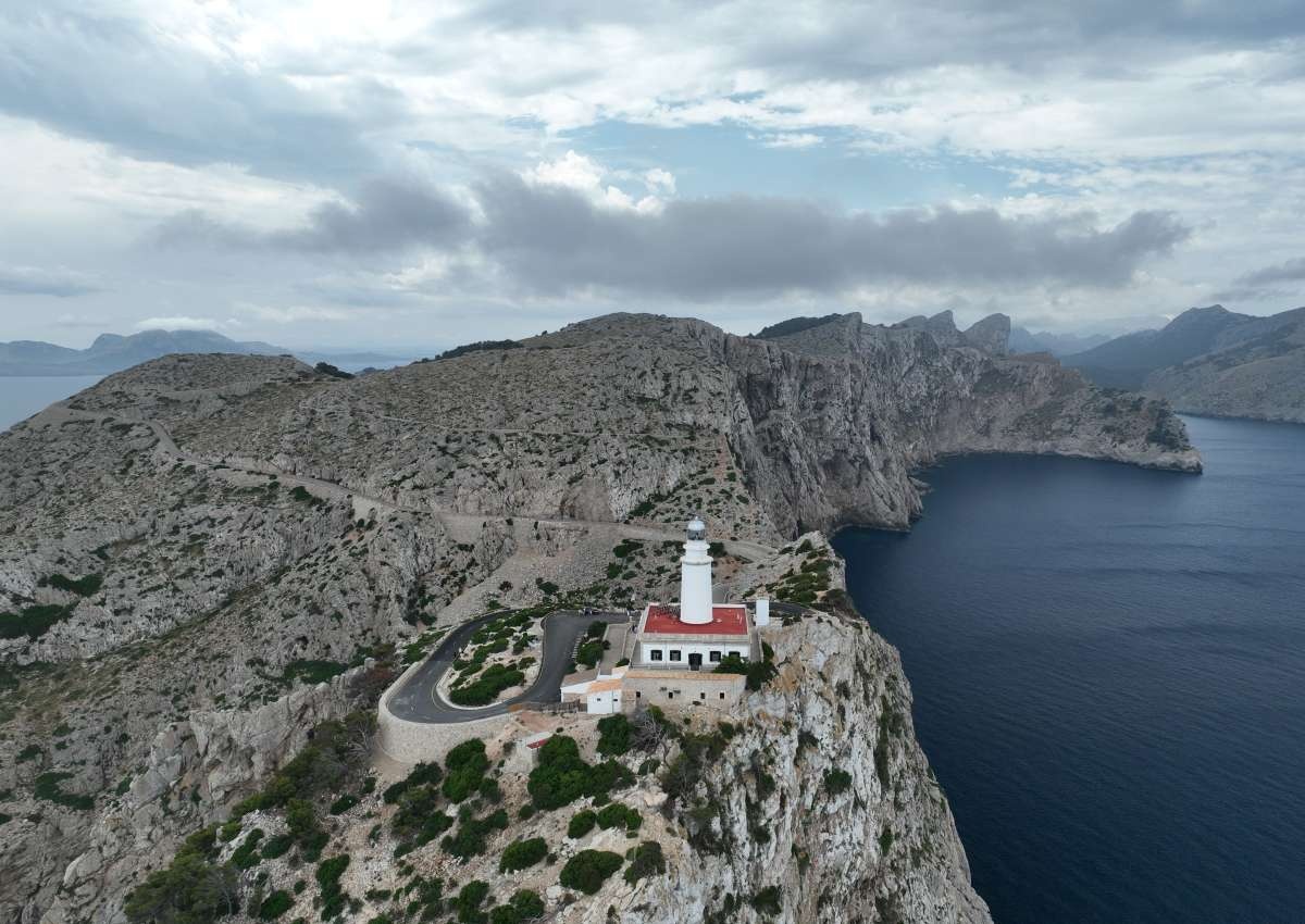 Mallorca - Cabo de Formentor, Lt - Lighthouse near Pollença
