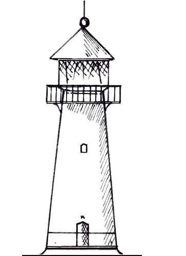 Trekroner - Lighthouse near Copenhagen (Frederiksstaden)