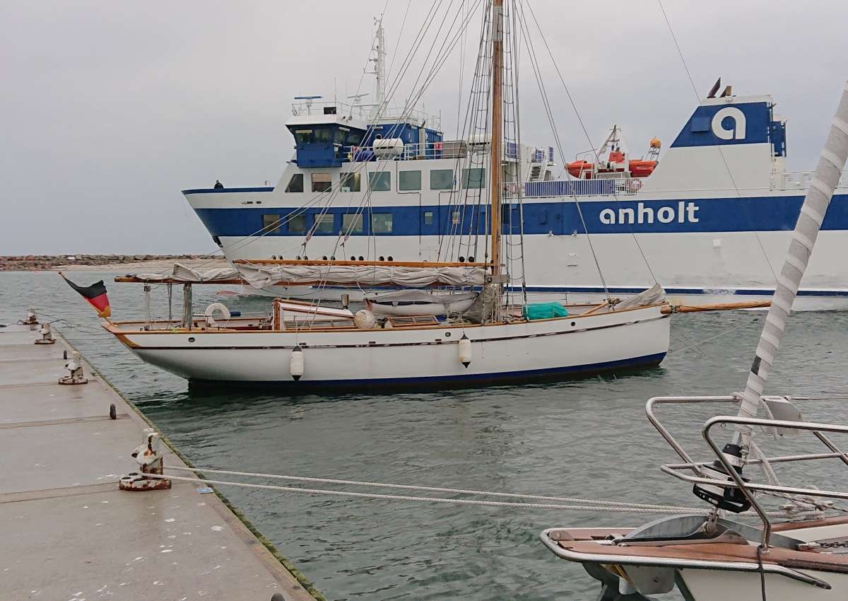 Anholt - Jachthaven in de buurt van Anholt by