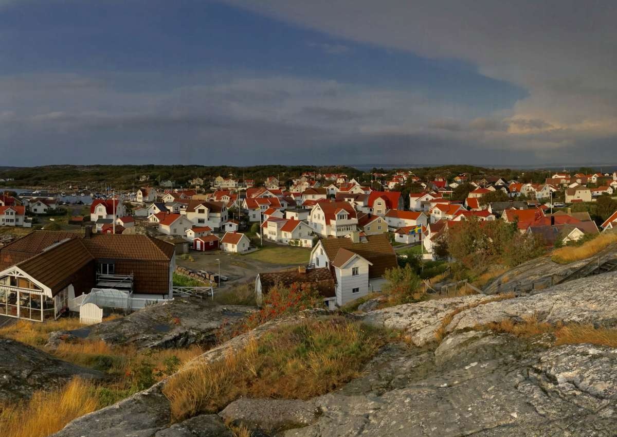 Vrångö - Jachthaven in de buurt van Vrångö (Södra Skärgården)