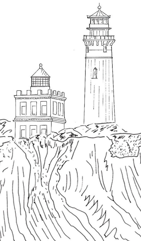 Arkona - Leuchtturm bei Putgarten