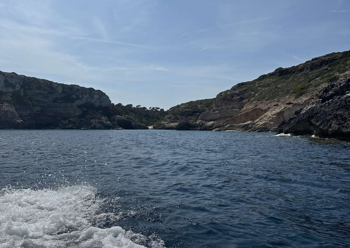 Mallorca - Cala Marmols, Anchor - Anchor near Santanyí