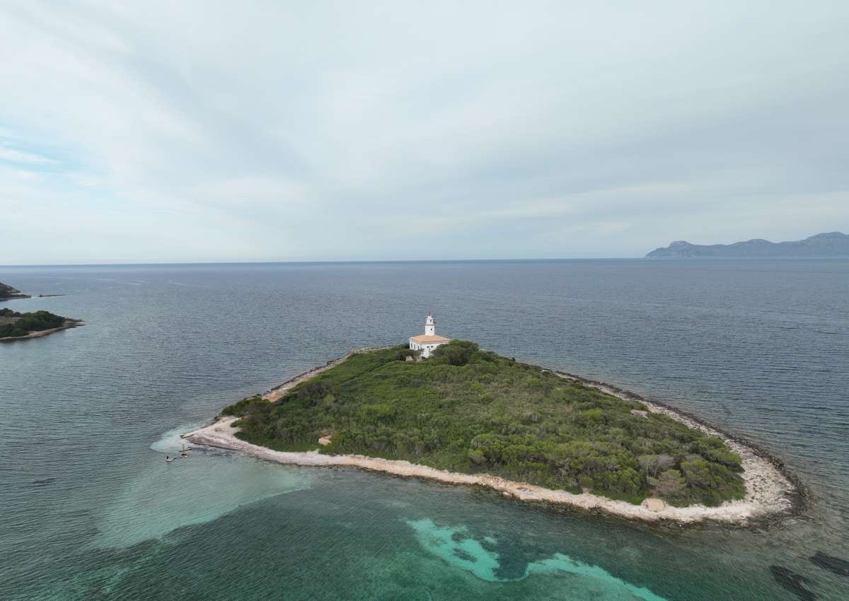 Mallorca - Isla de Alcanada, Lt - Leuchtturm bei Alcúdia