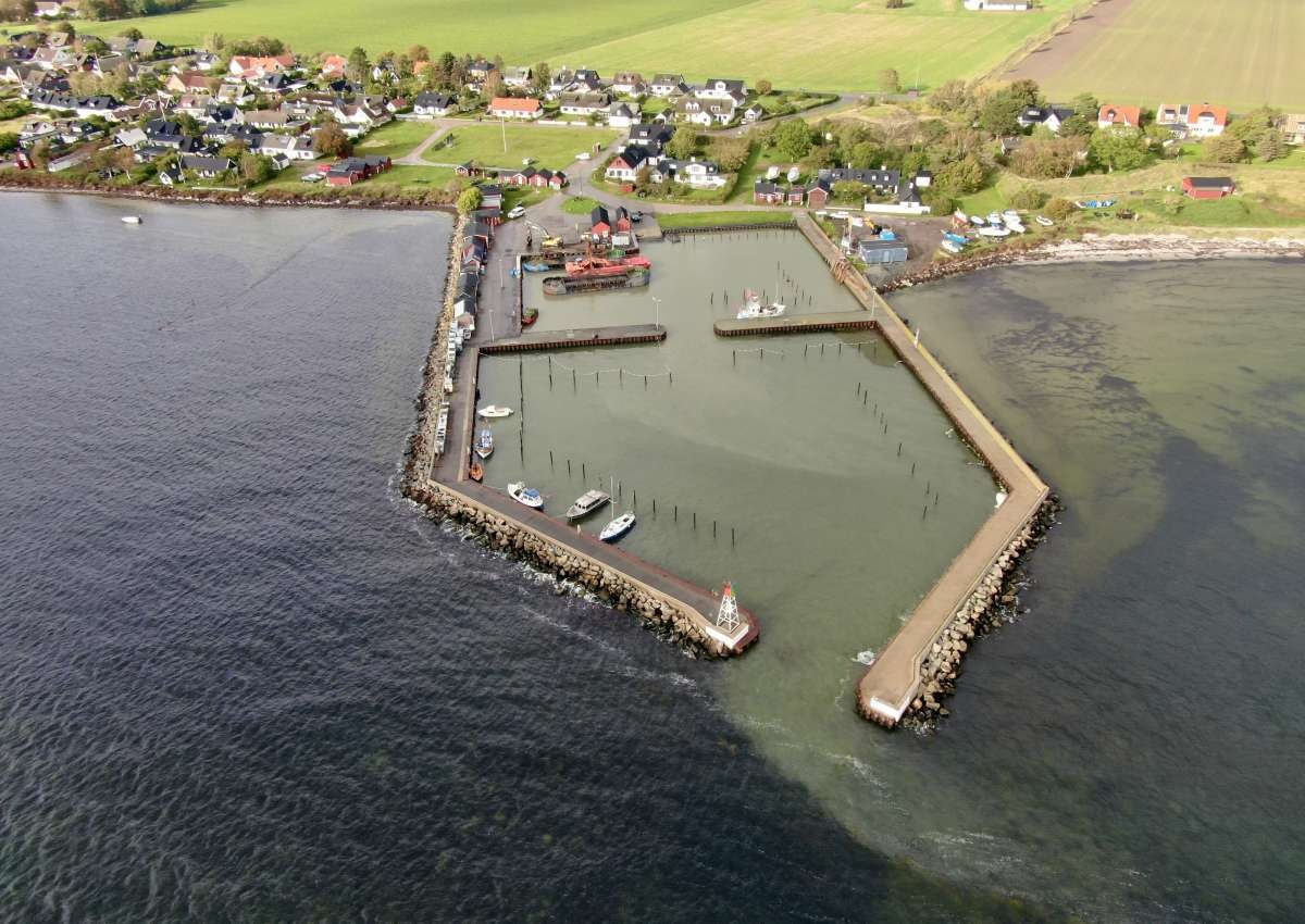 Skåre - Hafen bei Kurland